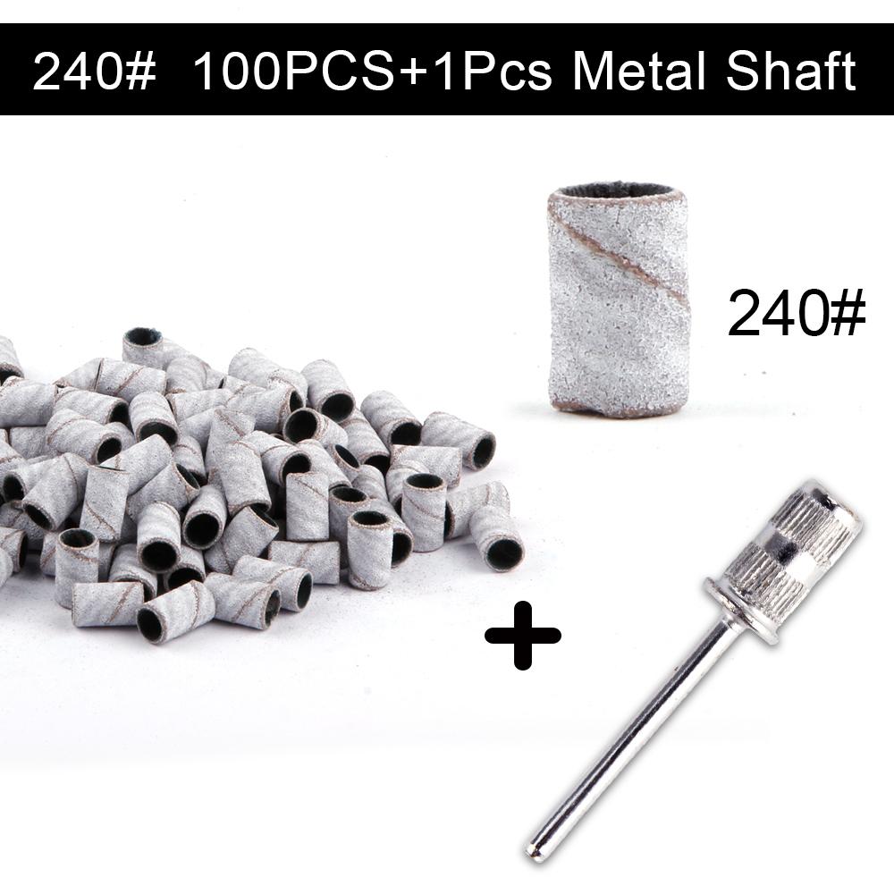 

50/100 шт. Насадки для маникюрного аппарата Шлифовальные ленты Маникюр Электрический шлифовщик для ногтей Насадки Снятие гель-лака Педикюр Фреза Шлифовальный колпачок для ногтей
