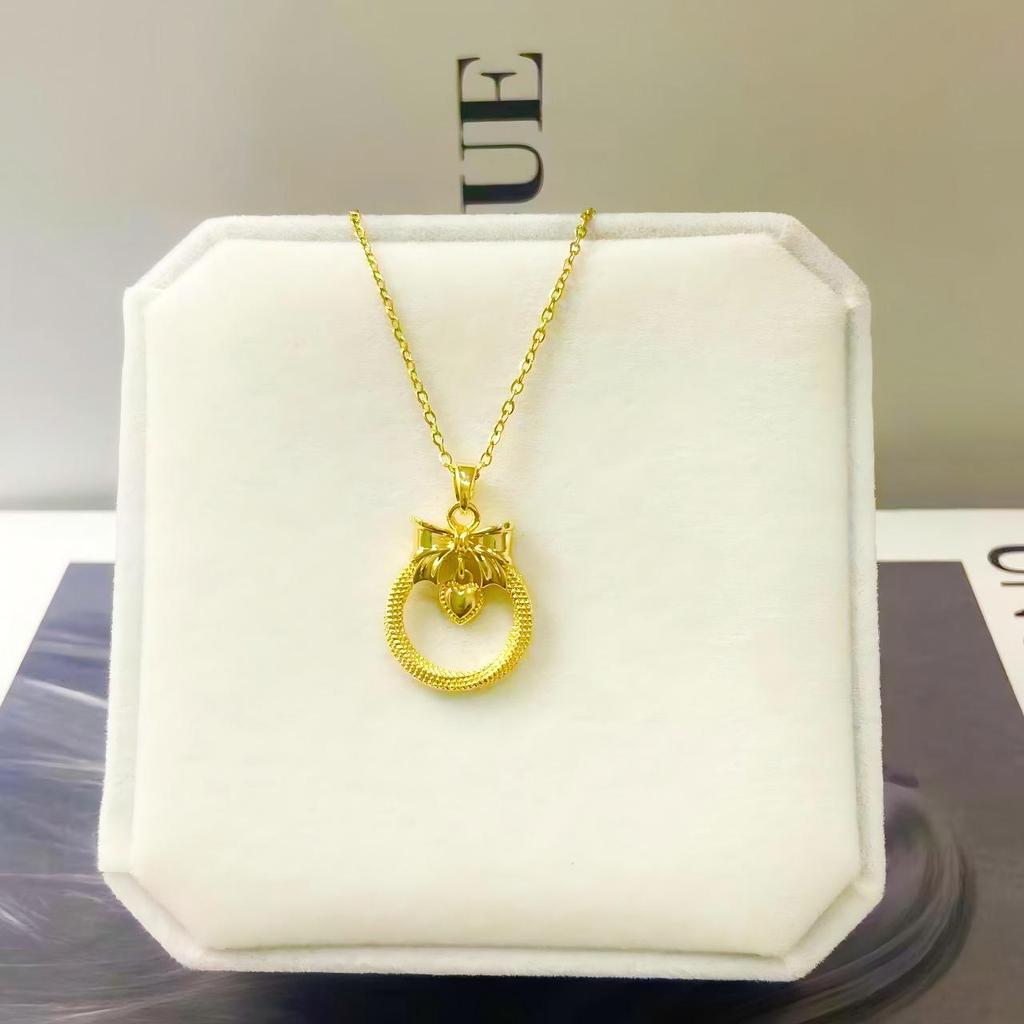 Summer Silver Series Titanium Steel Non-Fading Necklace for Women - Fashionable, Light Luxury, Niche, High-End