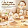 Miniature Fairy Garden Sheep Lamb Accessories 5/6Pcs Cute Ornaments for DIY Micro Landscape Home Yard Decor