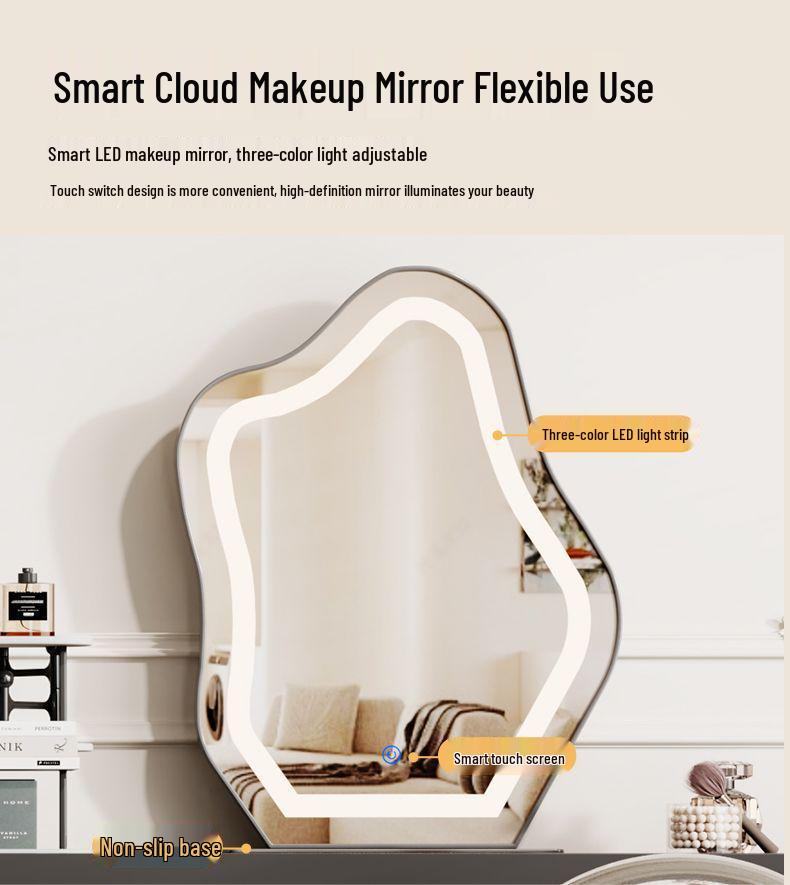 French Antique Style Retro Chest of Drawers and Dressing Table - High-End Bedroom Storage Cabinet 2025.