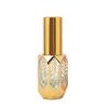Podróżna 6ml Mini Butelka z Rozpylaczem Luksusowe Złocenie Szkło Perfumy Przenośne Butelki z Możliwością Ponownego Napełniania Przezroczysty Atomizer do Mgiełki Alkoholowej