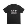 ADHS T-Shirt Es bedeutet im Grunde, dass mein Gehirn schneller arbeitet als deins Lustiges Witz-T-Shirt