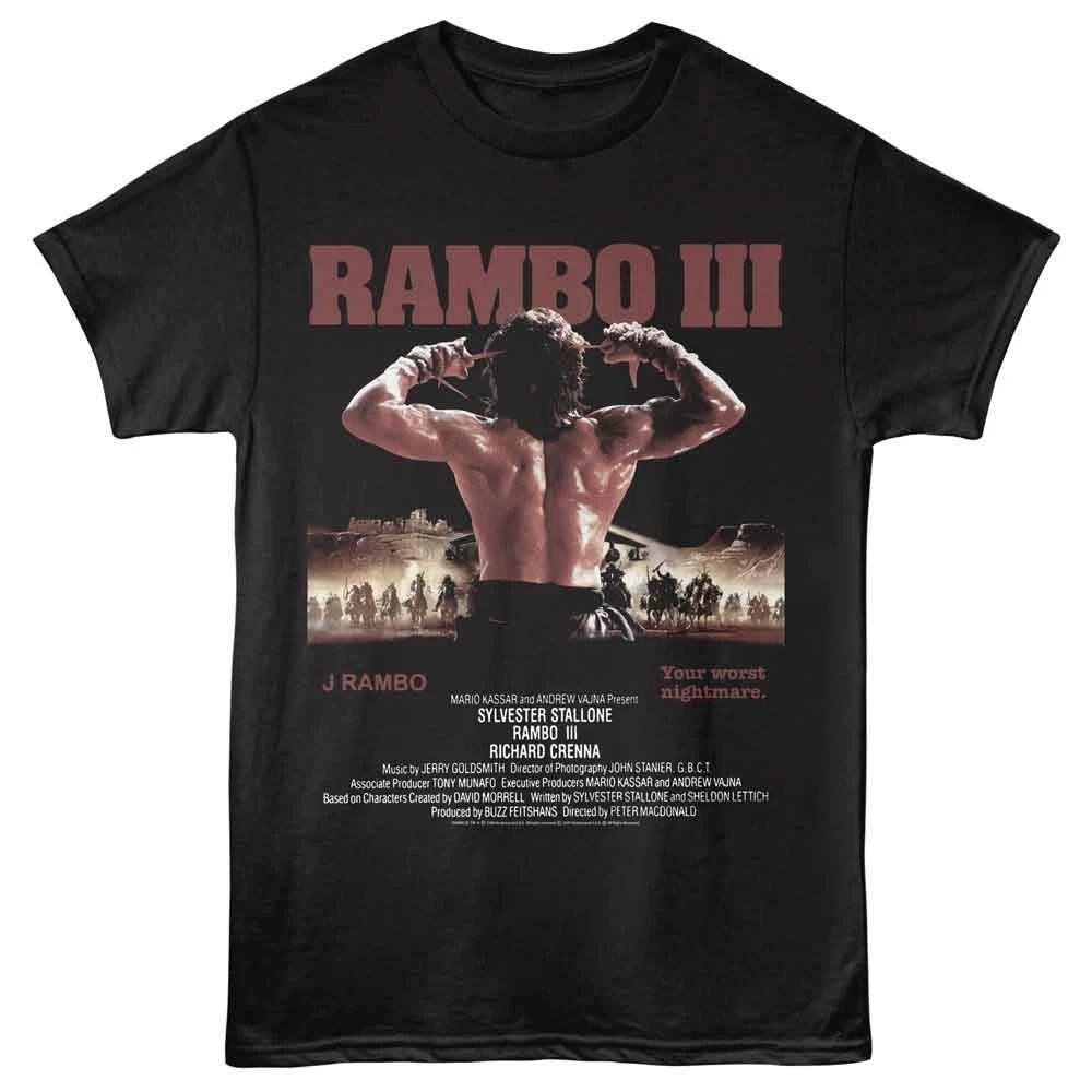 Rambo - Worst Nightmare - Short Sleeve Children s T-shirt - Black 100