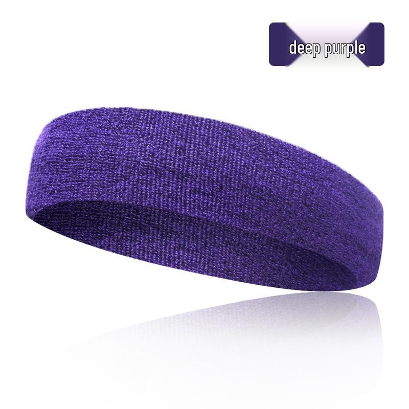 Customizable Logo Sport Sweatband: Embroidered Headband for Men and Women, Ideal for Fitness, Running, and Fashion.