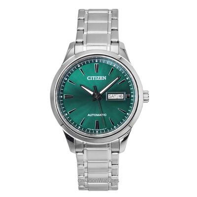 Stainless Steel Green Dial Automatic NY4058-79X Men's Watch