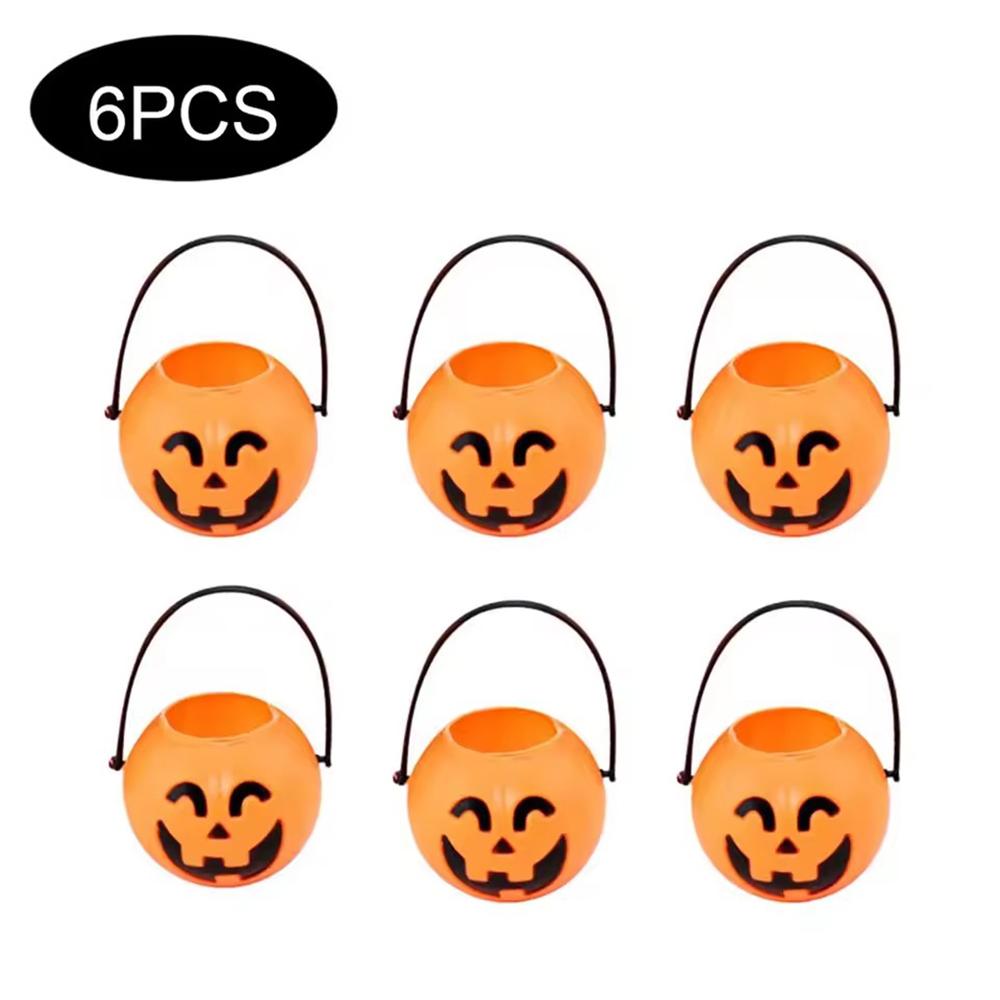 

Мини Черный Пластиковый Котел Ведьмы, Украшение Котла Ведьмы на Хэллоуин, Ведерко для Угощений в виде Тыквы, Корзина для Конфет, Сладость или Гадость