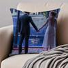 Romantic American Movie LLa La Land Cushion Cover Pillowcase Antidustmite Invisible Zipper Short Plush Sofa Cushion
