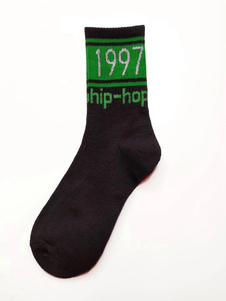 New Cyberpunk Style White Cartoon Gameing Socks for Men and Women Game Over Socks Cotton Women Ins Style Funny Happy Socks