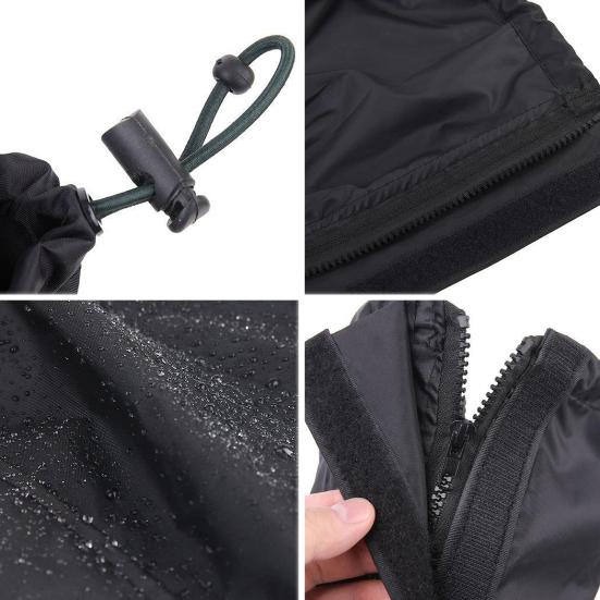 2 Stück Outdoor Gamaschen Verstellbar Herren Damen Wandern Klettern Skifahren Jagd Sand Schutz Schneestiefel Schuh Gamasche Beinschutz Abdeckung