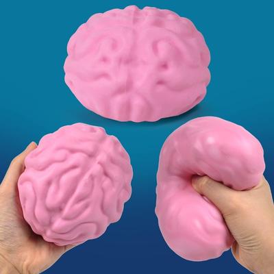 Mini Gehirn Squishy Knetball Lustige Gehirnbälle Stressabbau Spielzeug für Teenager Erwachsene Partygeschenke Ostern Halloween Geburtstagsgeschenk
