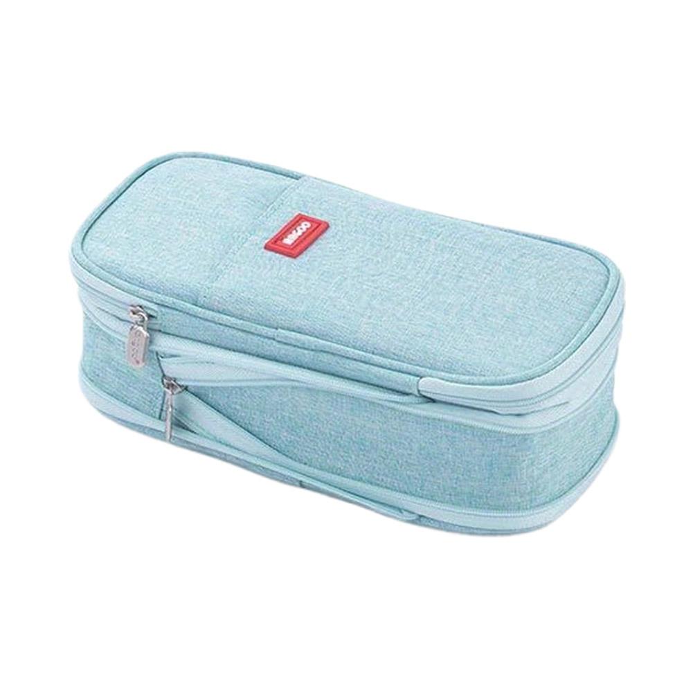 School Pencil Case for Girls, Large Capacity, Dirt-resistant, for Teenagers, for Students.