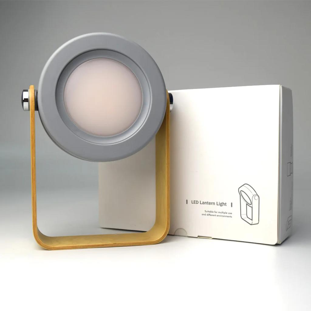 New Foldable Camping Lamp Touch Dimmable LED Lantern USB Rechargeable Outdoor Night Light