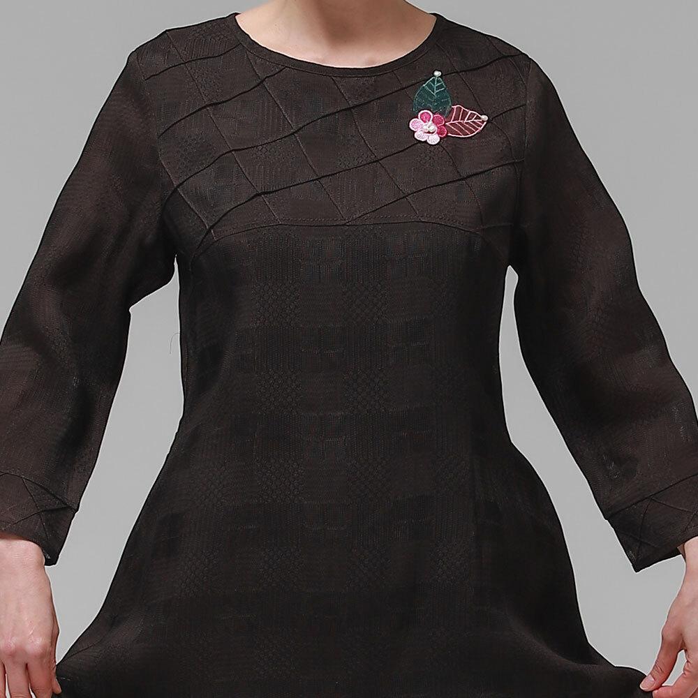 Halanghanbog Natural Dream Summer Women'S Rayon Dress Brown