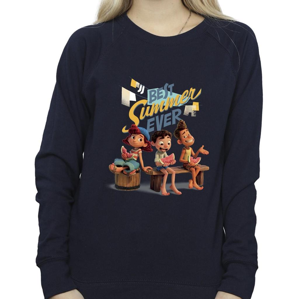 Disney Womens/Ladies Luca Best Summer Ever Sweatshirt