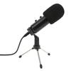 Condenser Microphone USB Double Knob with Adjustable Tripod Set Kit for Broadcast Recording