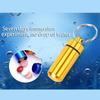Travel Pill Box Case Bottle Tubes Portable WaterProof Mini Aluminum Keychain Tablet Storage Box Bottle Case Holder