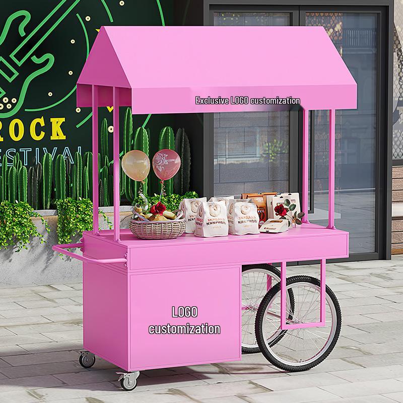 Compact Vending Cart & Promotional Booth for Events and Exhibitions