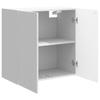 Wall Mounted Cabinet High Gloss White 59 x 31 x 60 cm Particleboard