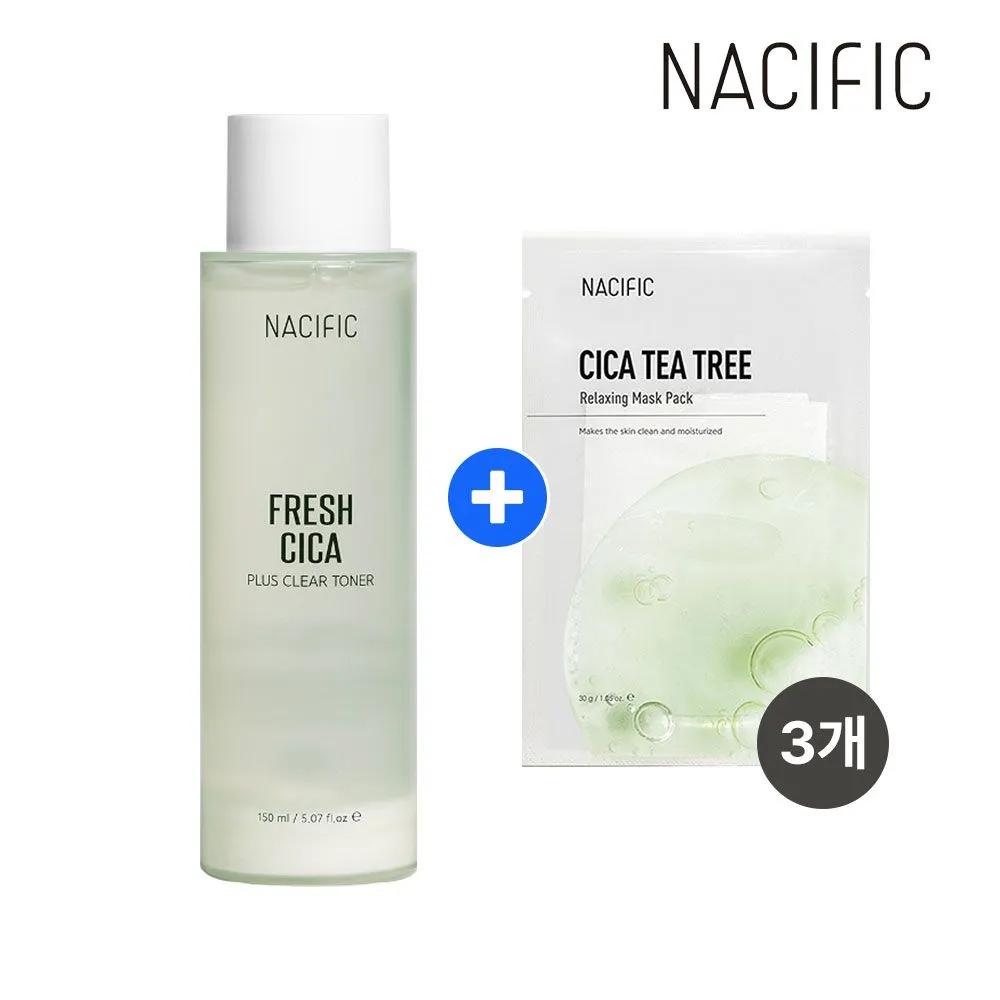 NACIFIC Fresh Cica Plus Clear Toner 150ml x 1