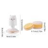 Cute Cat Kitchen Bru Sponge Dishcloth Pot Brush Wood Pulp Cotton Magic Cleaner Brush Special Tool For Kitchen Burning