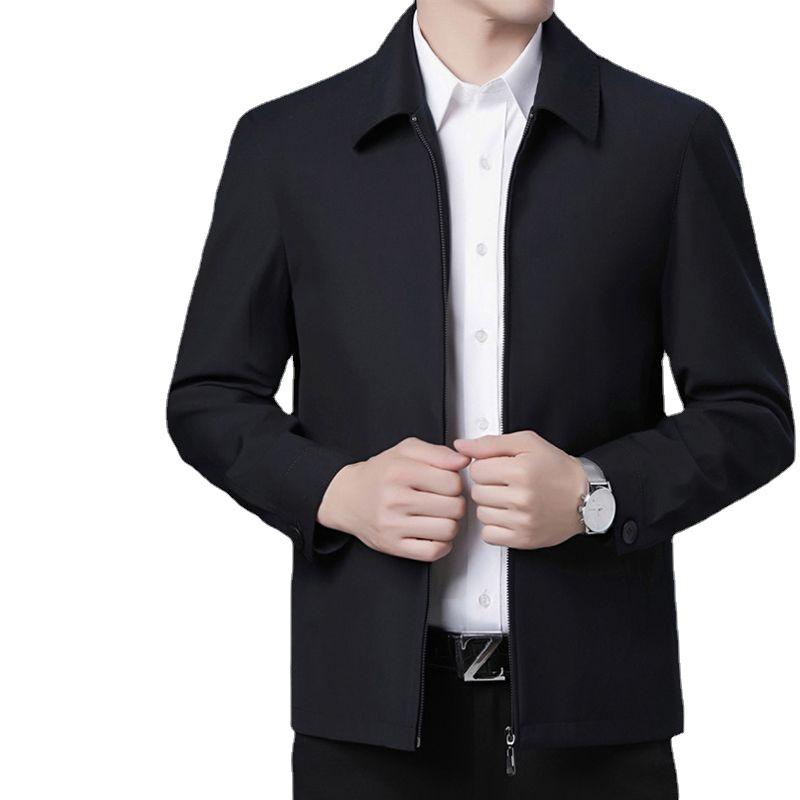 Herren Reversjacke für Papa - Geeignet für Frühling, Herbst und Winter, Alter 50-60. Perfekt für Großväter mittleren Alters und ältere.