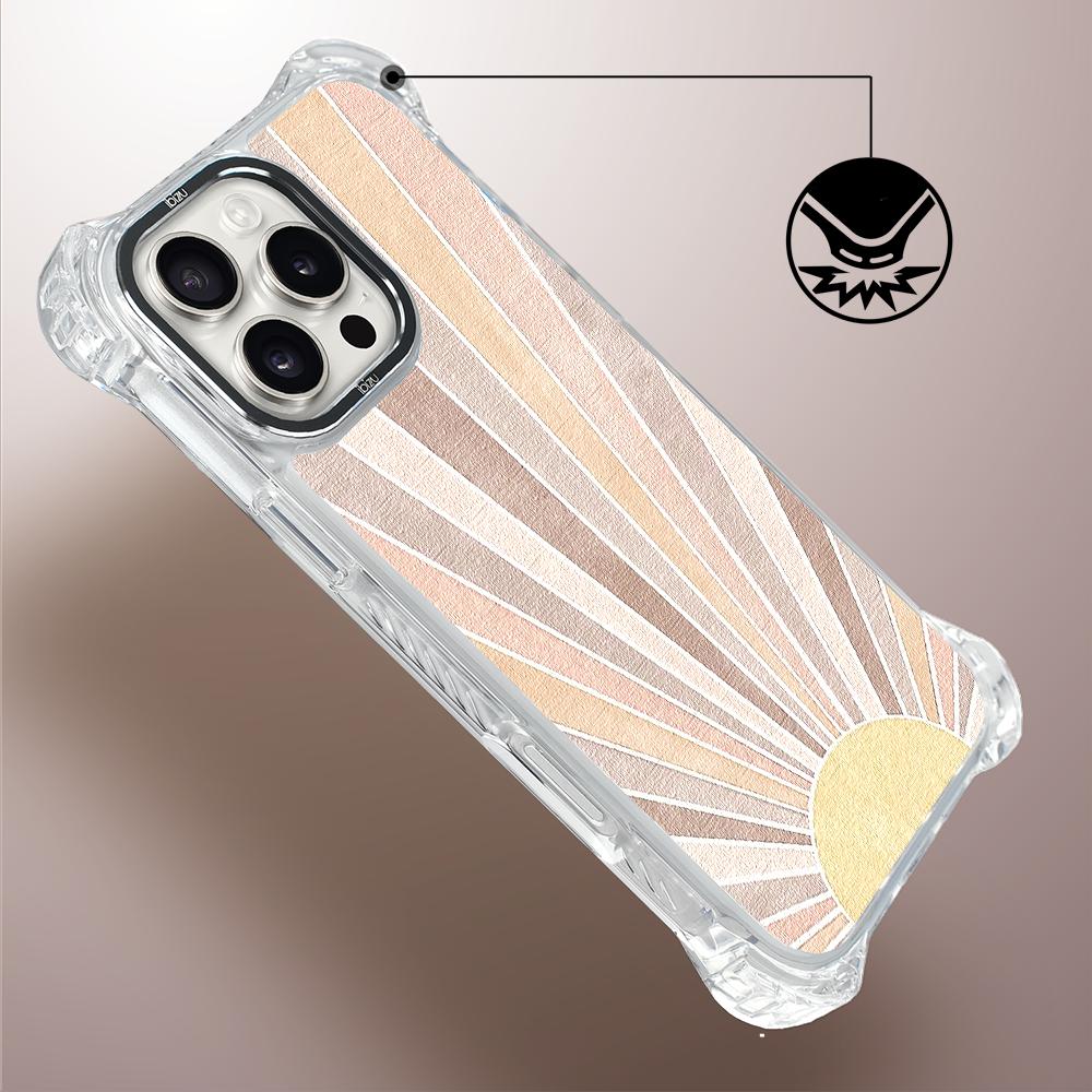 Etui Do Iphone 16 Pro Max Ibizu Dropguard Ultra Z Magsafe, Boho, Wschód Słońca