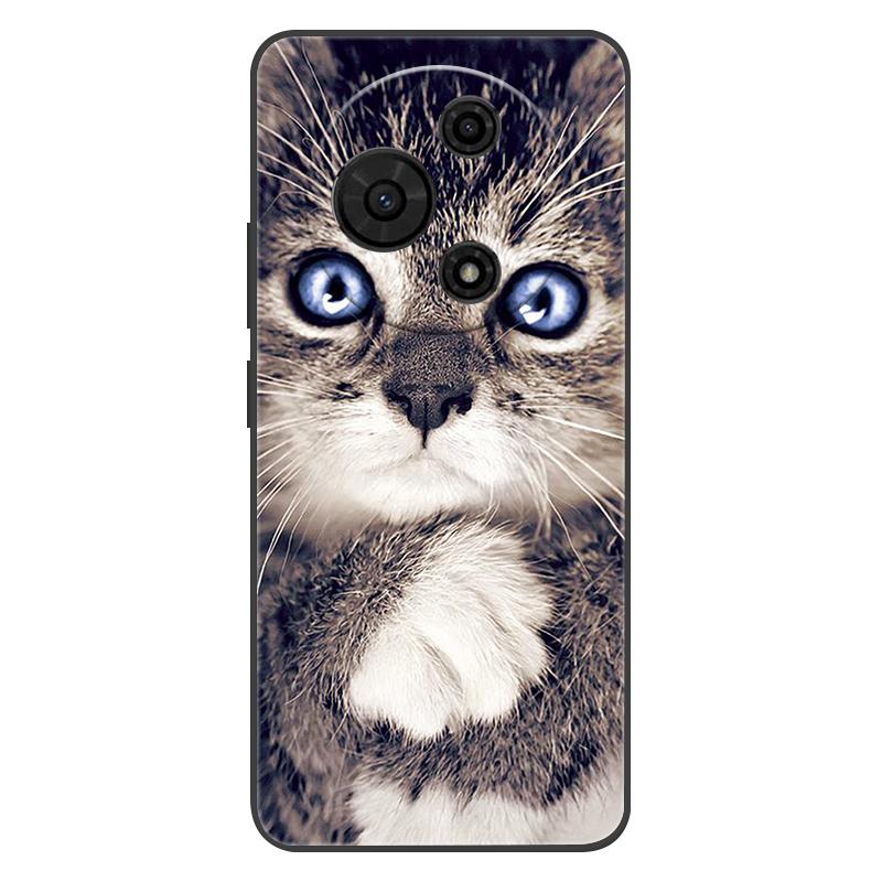 For TCL 605 Case T517D Coque Black Silicone Soft Phone Case For TCL 60 SE 4G T517H Back Cover Case For TCL 60SE 605 Funda Shell