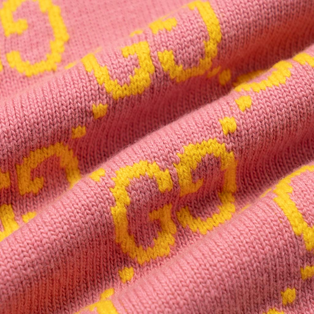 Gucci Gg Intarsia-knit Cardigan 674043-XKB3V-5874