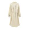 Fashion Style 2024 Autumn New Women's Clothing Pocket Shirt Style Long Sleeves Mid Length Long Length Dress 9017336