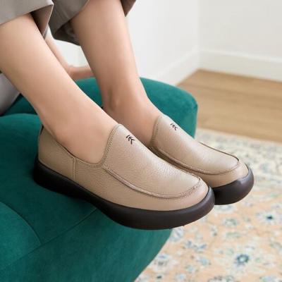 Jisyu Ruhen Slip On Natural Leather 4cm
