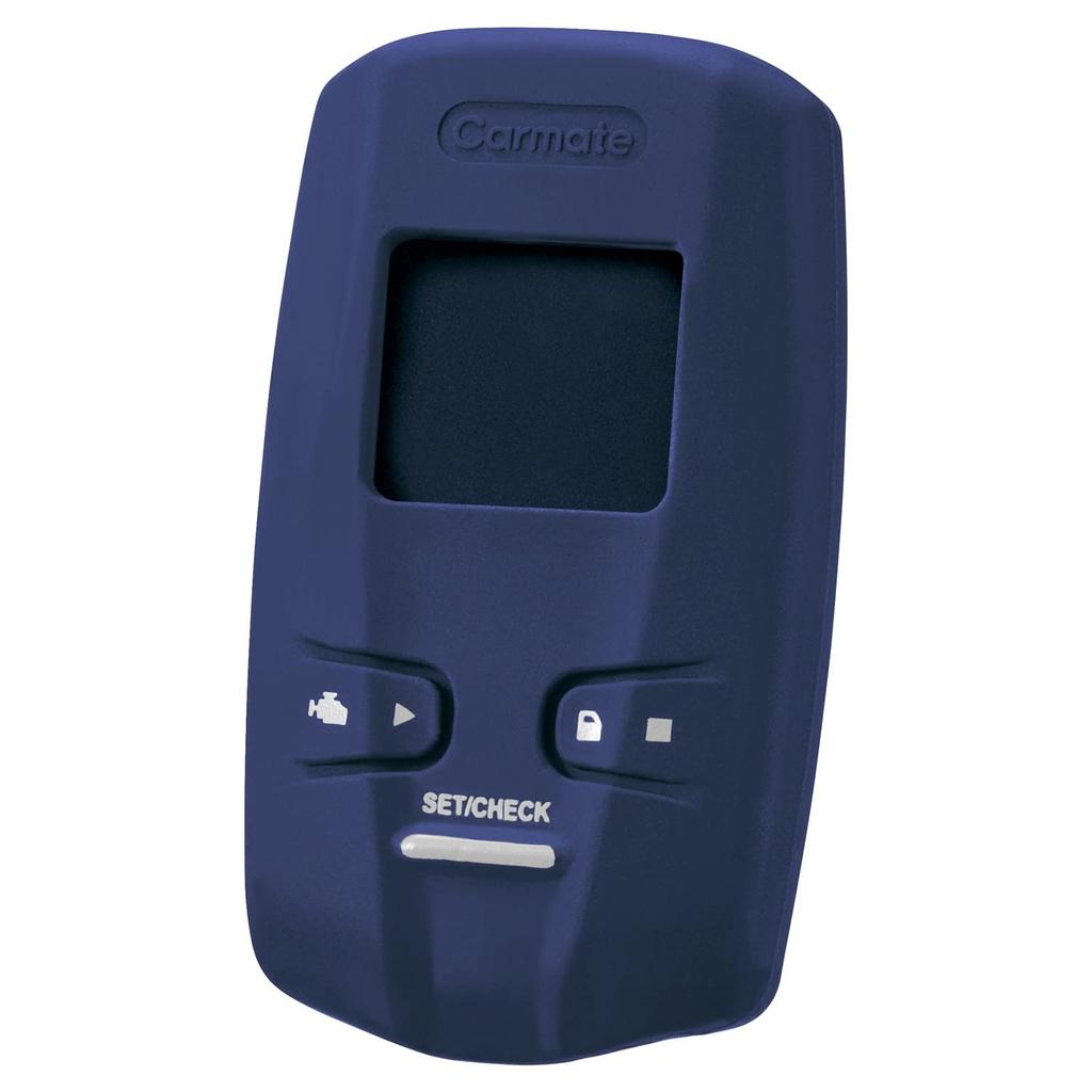 CARMATE Antibakterielle Fernbedienungshülle für Motorstarter TE-W7300 TE-W73PSA TE-W73PSB TE-W73HG nur Marineblau TE-CV73NV Fernbedienung nicht enthalten