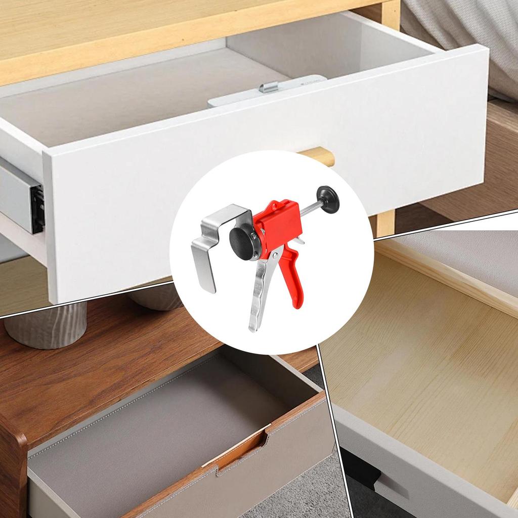Drawer Front Installation Clamps Stainless Steel Drawer Front Clamps Rust-Resistant Precision Stainless steel drawer clamp
