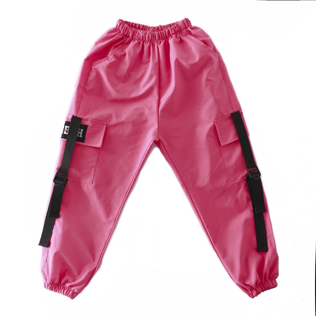 Children's Jazz Dance Costume: Girls' Hip-Hop Performance Outfit with Navel-Exposed Design for Children's Day