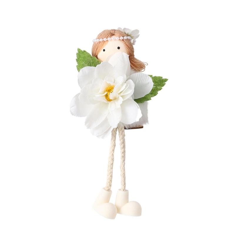 Charm Girl Hanging Decors Delicate Hanging Pendant Fabric Texture Creative Girl Pendant Suitable for Artistic Space