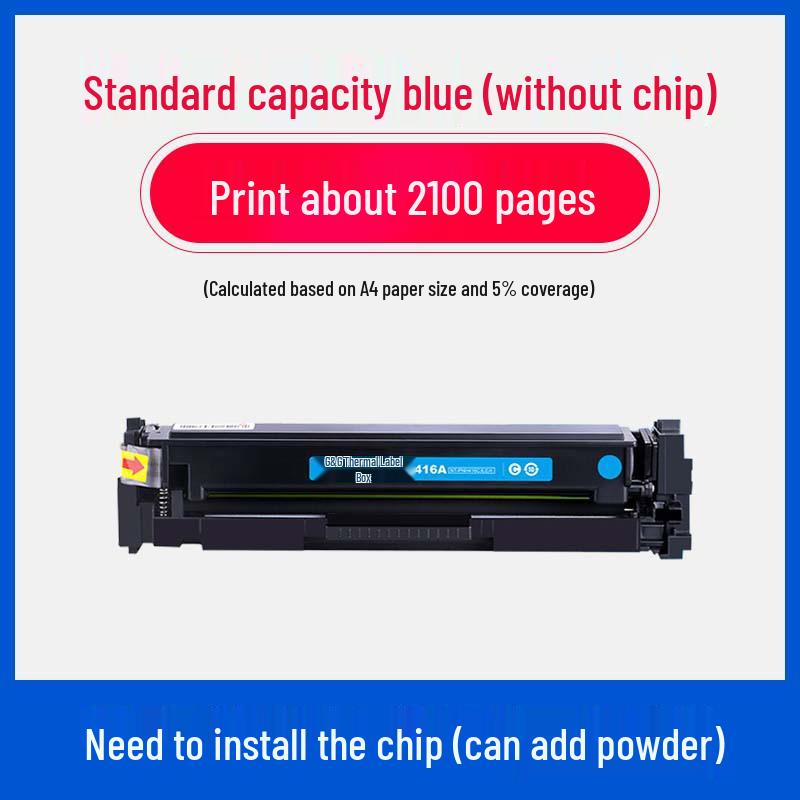 Gezhige Compatible Toner Cartridge for HP M479fdw/M479dw/M479fnw/M454nw 416A W2040A