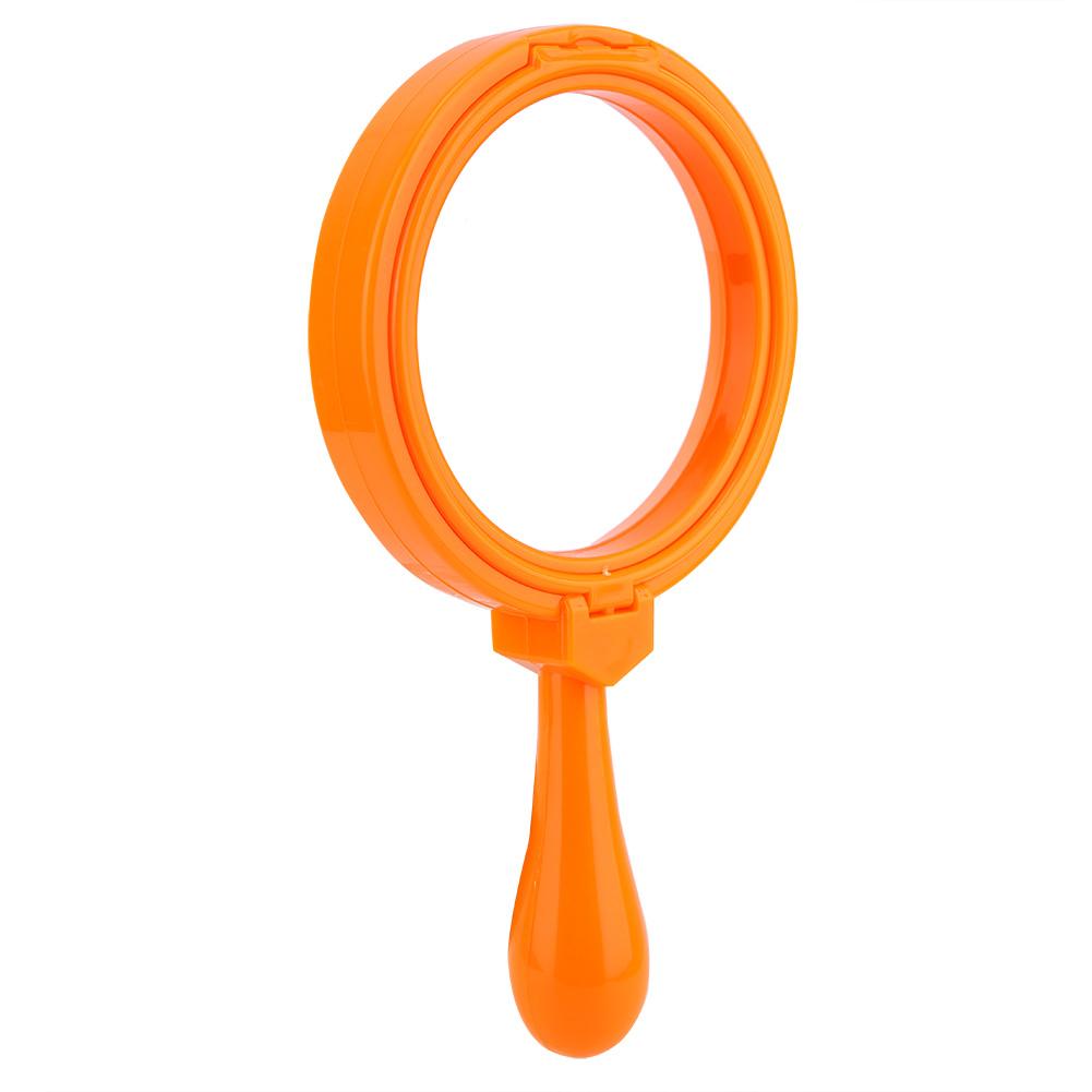 90mm Handheld Kids 3X Magnifying Glass Magnifier with Stand Children Educational Toys