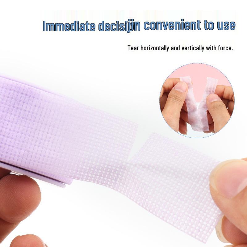 Breathable Non-woven Eyelash Grafting Tape with Plastic Core