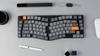 Keychron K15 Max Alice Layout QMK Wireless Custom Mechanical US RGB Gateron Mechanical Compatible with Mac and Windows 75% Keyboard,