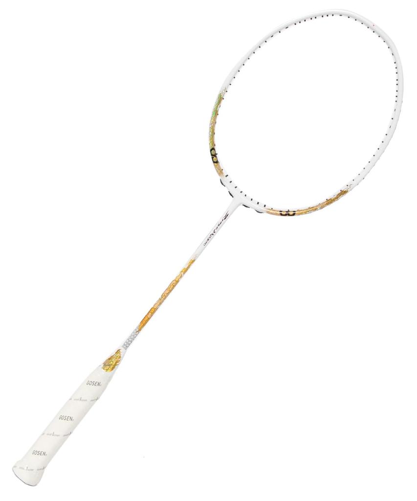 GOSEN Ρακέτα Μπάντμιντον Mugen PURE WHITE ΙΑΠΩΝΙΚΟ ΜΟΝΤΕΛΟ Ryōga (Μόνο Πλαίσιο, BRGMG4JPW5)