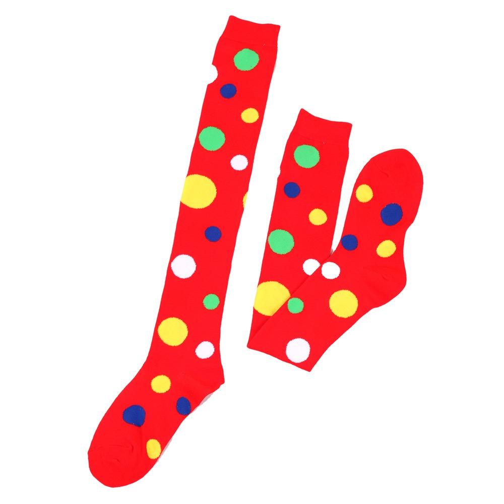 New Style Stockings Socks Polka Dot Over-The-Knee Socks Cosplay Soft Wear-Resistant Socks Polka Dot Colorful Stockings