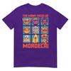Dcc Unisexy Faces Of Mordecai Grid Funny Gamer Series Book Tshirt