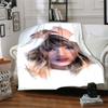 Taylor Swift'S Hair Style Blanket Soft Throw Blanket For Home Bedroom Bed Sofa Travel Office Solid Christmas Blanket