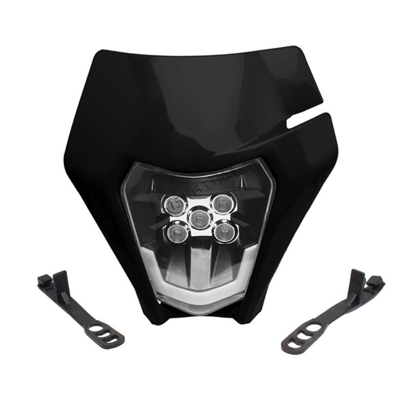 090E Светодиодная фара для мотоцикла Фара дневного света для питбайка с ободком для EX-C S-XF EX-C