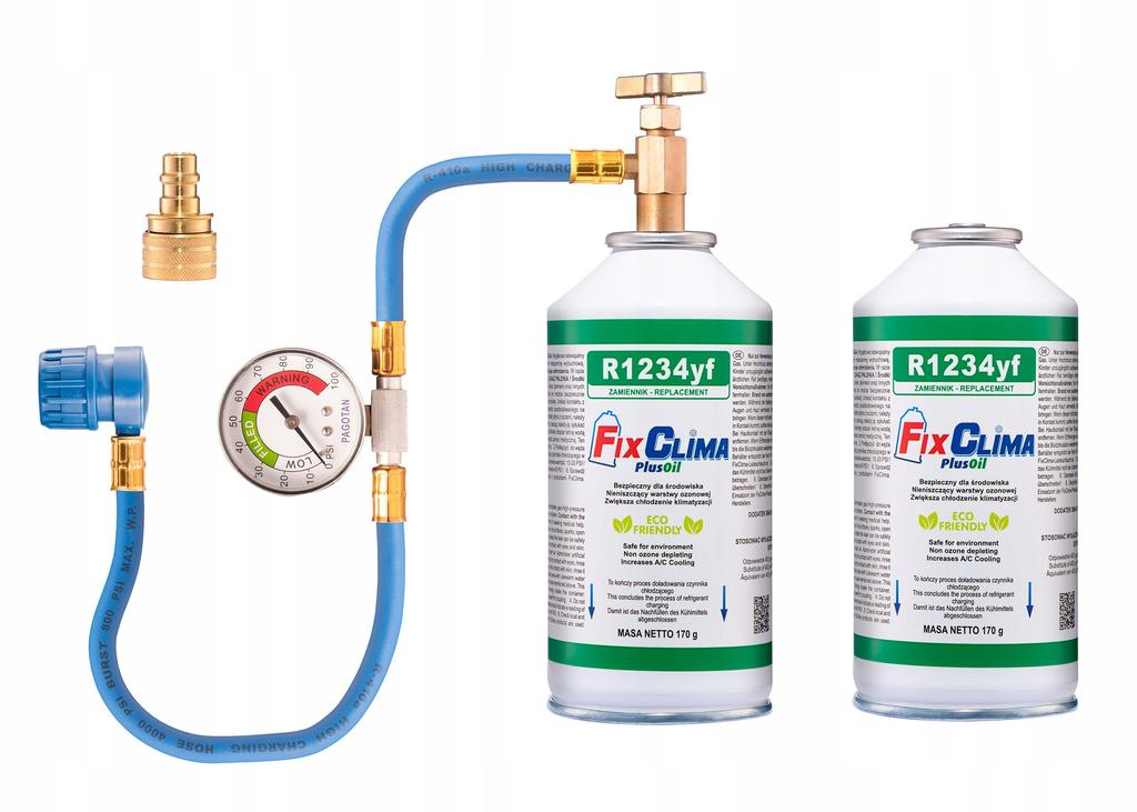 Conjunto de Enchimento de Refrigerante para Ar Condicionado R1234YF