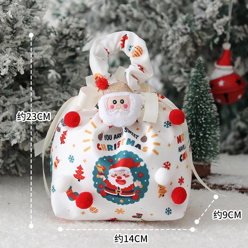 Christmas Eve Apple Packaging Bag Christmas Fruit Gift Bag Children's Handheld Candy