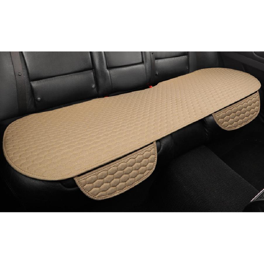 Husă scaun auto din in, pernă respirabilă și lavabilă, design universal comortable, covoraș pentru sedan, camion, SUV, New Energy