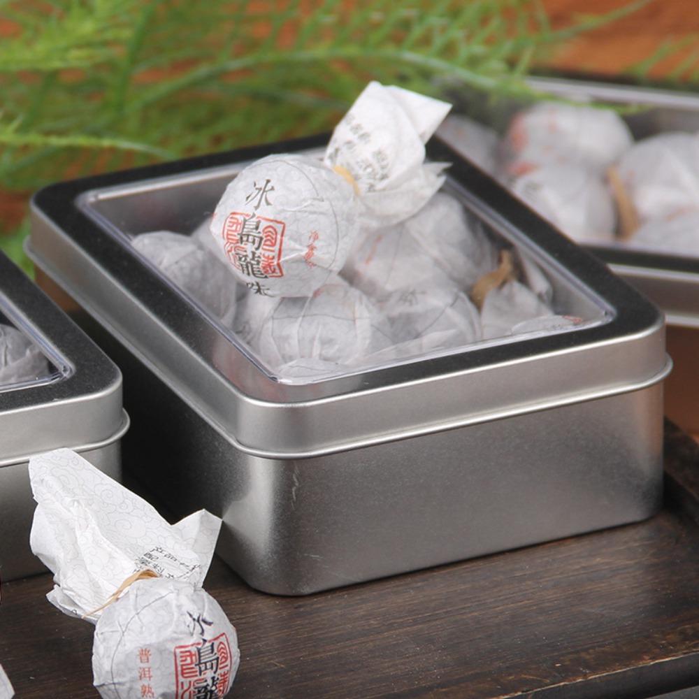 Mini Tuo & Square Tea Gift Box: Black, White, Pu'er & Chenpi