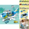 Aircraft Storage Military Backpack Playset With Plastic Construction For Children