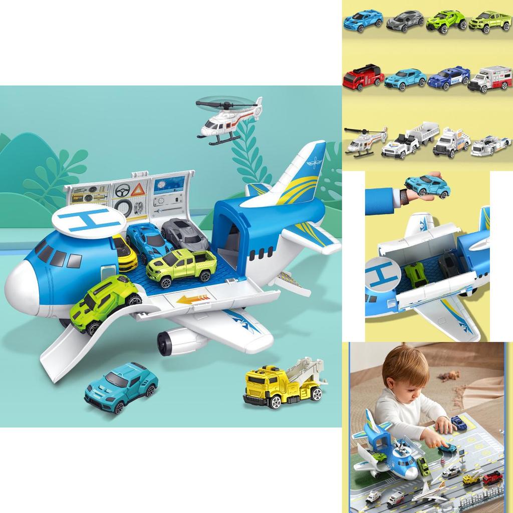 Aircraft Storage Military Backpack Playset With Plastic Construction For Children