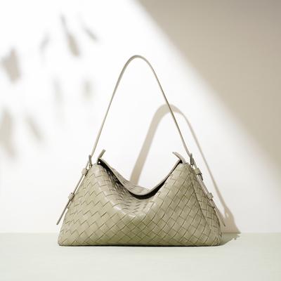 Taška přes rameno Niche Kožená Diamantová Crossbody taška pro ženy Vysoce kvalitní Módní Kožená Pletená Kabelka